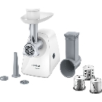Мясорубка электрическая Bosch MFW2514W белый, 1500 Вт, 1.7 кг/мин, защита от перегрузки, насадки - 3, фото2