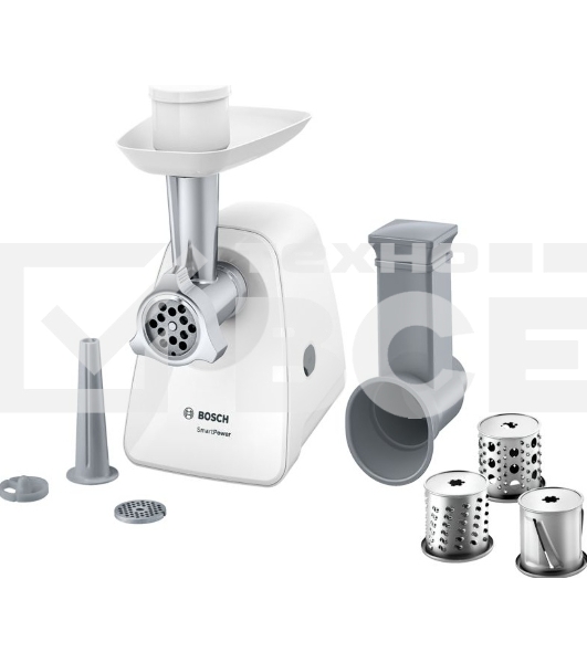 Мясорубка Bosch MFW2514W 1500Вт белый