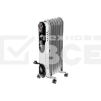 Масляный обогреватель Neoclima NC 9307 белый/черный, 1500 Вт, 15 м2, термостат 28742, фото8