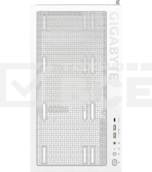 Компьютерный корпус Gigabyte GB-C500PI ST белый без БП ATX 3x120mm 6x140mm 2xUSB3.0 1xUSB3.1 audio bott PSU
