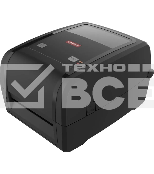 Принтер наклеек термотрансферный Meferi MP4000D (MP4000D-TR2P111W0B1) 203 dpi, 152 мм/сек, Bluetooth, Ethernet, RS-232, USB, чёрный