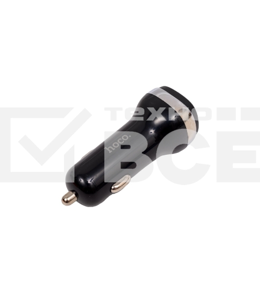 Автомобильная зарядка HOCO Z40 Superior, 2xUSB, 2.4A, черный