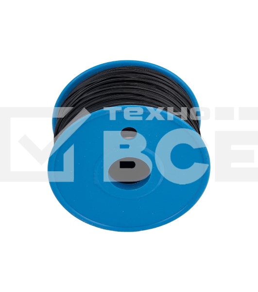 Проволока упаковочная в ПВХ Rexant 09-0102 черная, бухта 250 м