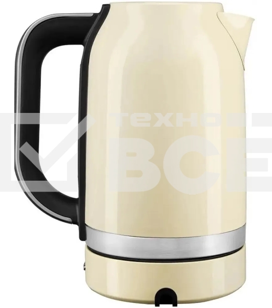 Чайник электрический KitchenAid 5KEK1701EAC кремовый, 1,7 л, 2400 Вт