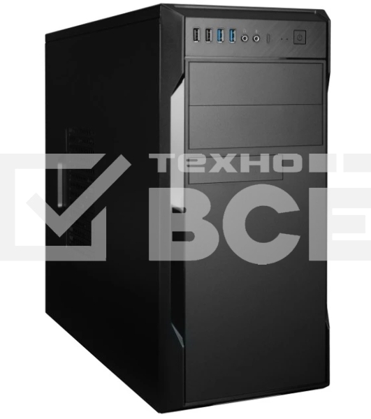 Компьютерный корпус Midi Tower InWin EAR067 Black U3*2+U2*2+A(HD)/COMBO ATX, mATX (без блока питания)