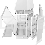 Компьютерный корпус без блока питания Case NZXT H9 Flow RGb+ (2025), Midi-Tower, TG, 6x140мм RGb + 1x120мм RGb, 2xUSB-A 3.2 + 1xUSB-C 3.2, E-ATX, ATX, mATX, mITX белый, фото2