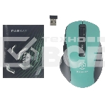 Мышь беспроводная Raskat M020W зеленый/черный, 2400 dpi, радиоканал, Bluetooth, USB, кнопки - 7, фото4