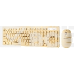 Комплект клавиатура+мышь Smartbuy 105AG беспроводной, USB, 1200 DPI, желтый, фото4