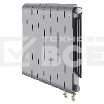 Радиатор Royal Thermo Infinity 500 Silver Satin VR80 - 8 секц., фото 1