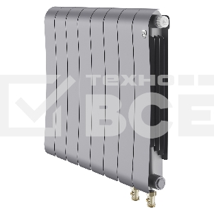 Радиатор Royal Thermo Infinity 500 Silver Satin VR80 - 8 секц.