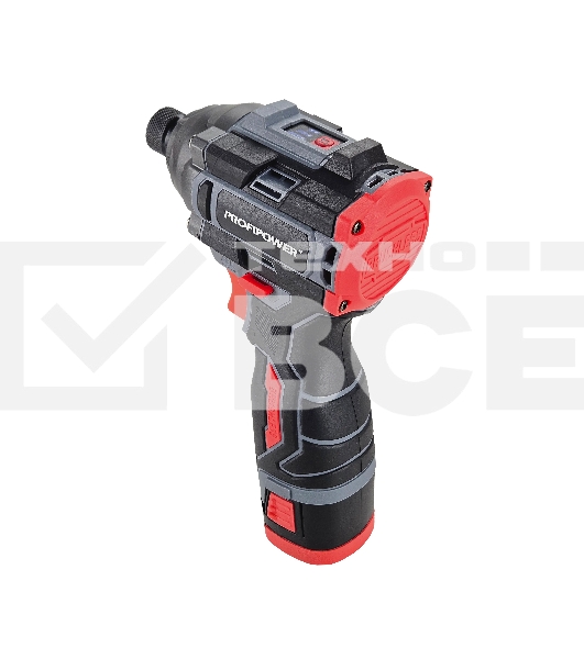 Аккумуляторный бесщеточный винтоверт ProfiPower BL-162 (16В, 160Нм, Li-ion 2шт, 2.0А·ч, 3 скорости, З/У, в кейсе)