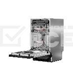 Встраиваемая посудомоечная машина Kuppersberg GHL 4530, High-Tech, 45 см, 11 комплектов, 8 программ, 3 корзины, лифт-механизм, конденсационная сушка, луч на полу, полная защита от протечек, индикатор отсутствия соли и ополаскивателя, отображение времени м, фото2