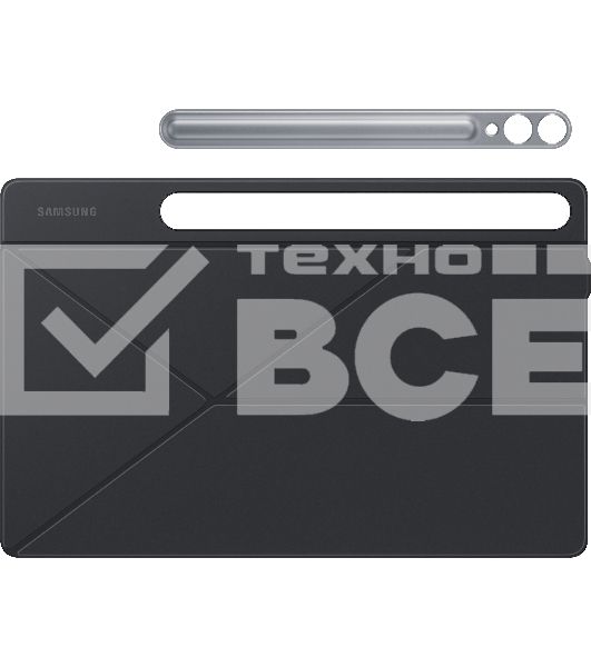 Чехол Samsung для Samsung Galaxy Tab S9+ EF-BX810PBEGRU полиуретан черный