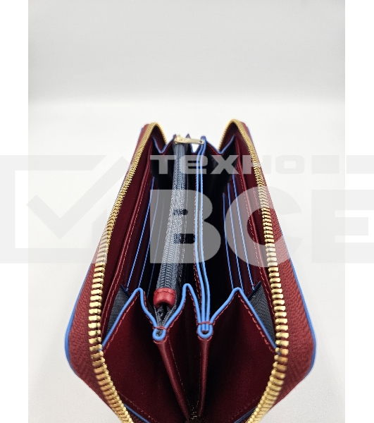 Кошелек женский Piquadro Blue Square PD3229B2/R красный натур.кожа