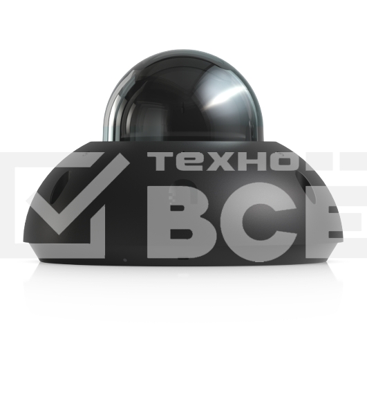 Купольная камера 4K PoE Ubiquiti UniFi Protect Camera G6 Dome Black с ночным видением, интеллектуальным распознаванием и прочным антивандальным корпусом.