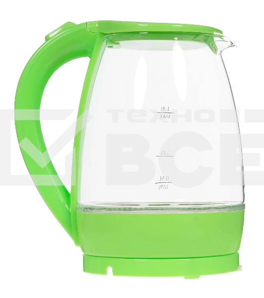 Чайник электрический Великие Реки Дон-1 салатовый
