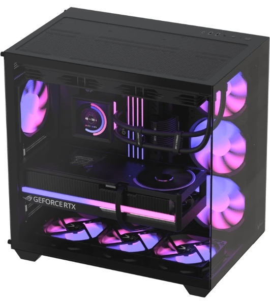 Корпус Formula Crystal Z2 V2 Black, Midi-Tower, чёрный