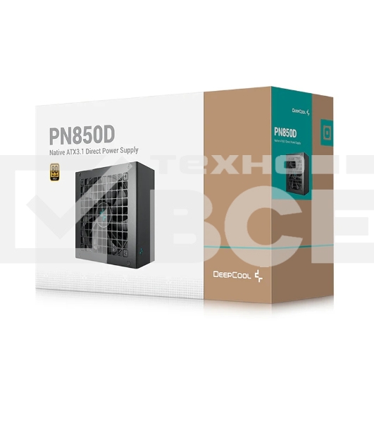 Блок питания Deepcool / GamerStorm PN850D, 850Вт, 80 PLUS Gold, 120мм, модульный, черный