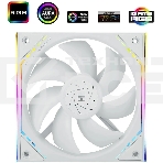 Вентилятор Thermalright TL-M12W ARGB белый 4-pin 23.2dB 175gr Ret, фото 1
