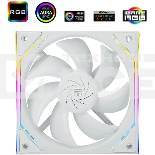 Вентилятор Thermalright TL-M12W ARGB белый 4-pin 23.2dB 175gr Ret