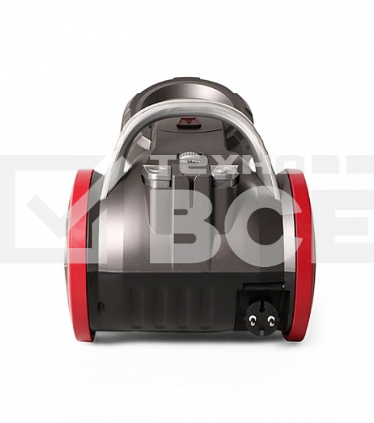 Пылесос BQ VC1606C серо-красный, 420/1600 Вт, уборка сухая, пылесборник контейнер 3 л