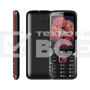 Мобильный телефон BQ 3590 Step XXL+ черный/красный