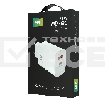 Сетевое зарядное устройство MORE CHOICE (4620202555595) NC82 1USB+1Type-C 3.0A PD 35W+QC3.0, белый, фото5