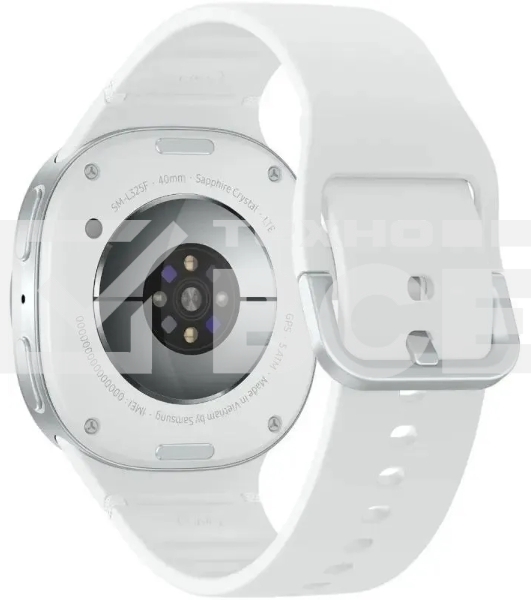 Умные часы Samsung Galaxy Watch 8 LTE 40мм 1.47' Super AMOLED корп.серебристый рем.серебристый (SM-L325FZSACAU)