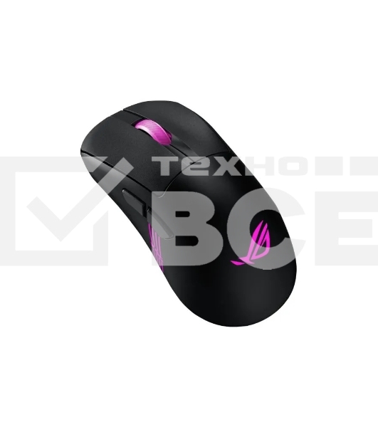 Мышь беспроводная ASUS ROG KERIS II ORIGIN, 54g, Wired, 2.4GHz RF, Bluetooth 5.1, 42K DPI sensor, 5 Prograммable Buttons, Black