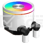 Система охлаждения Water Cooling System PCCooler DA360 Pro ARGb WH (300W, 360мм, белый, ARGb/Fans: 3x120мм, 75.8CFM, 33.7dBA, 2200RPM/Pump height 57мм, 28dBA, 3000RPM, Rad thickness 27мм/S: 1851, 1700, 1200, 20XX, 115X, AM5, AM4), фото5