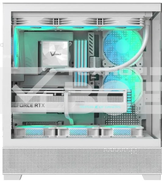 Компьютерный корпус Aerocool/Formula Crystal Z2 белый без БП ATX 5x120мм 1xUSB 2.0 2xUSB 3.0 audio bott PSU