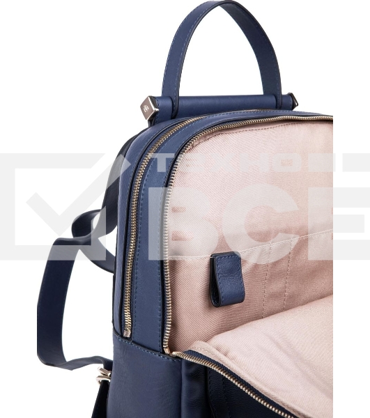 Рюкзак женский Piquadro Circle CA5566W92/BLU4 синий кожа