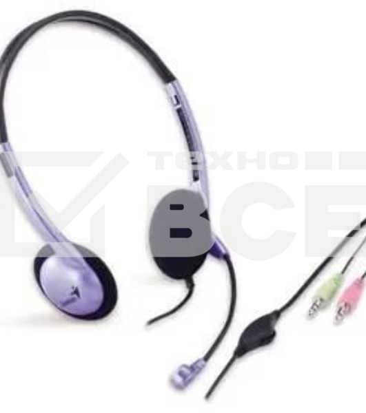Гарнитура Genius HS-02B (31710037100) 2х mini jack 3.5mm