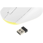 Мышь беспроводная Logitech M330 SILENT PLUS белый, 1000 dpi, радиоканал, USB, кнопки - 3, фото3