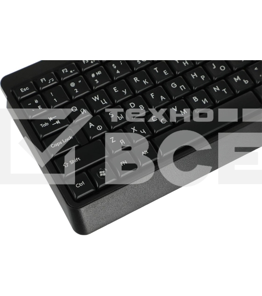 Клавиатура проводная A4Tech Fstyler FK15, USB, черный