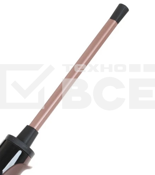 Щипцы для завивки волос Centek CT-2092 черный/коричневый, 9 мм, 200 °C, 1 режим