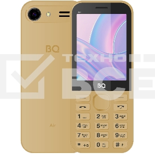 Мобильный телефон BQ 2843 Air золотистый