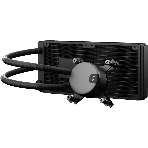 Система жидкостного охлаждения для ПК/Water Cooling System Fractal Design Lumen S24 V2 RGB (180W, 240mm, Black, ARGB/Fans: 2x120mm, 56CFM, 33.2dBA, 2000RPM/Pump height 67mm, 22dBA, 4000RPM, Rad thickness 27mm/S: 1851, 1700, 1200, 115X, 2011, 2066, AM5, AM4), фото4