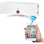 Бактерицидный рециркулятор Поток С100 Wi-Fi белый/черный, 15 м², 35 м³/ч, 1 безозоновая УФ-лампа, сменный фильтр M5, управление со смартфона, уровень шума до 35 дБ, фото3