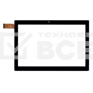 Сенсорное стекло (тачскрин) WJ2066-FPC-V2.0, черное