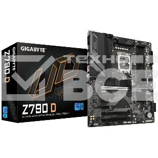 Материнская плата GIGABYTE Z790 D, LGA 1700, Intel Z790, 4xDDR5, 4xSATA, 3xM.2, 1xPCI-E 3.0 x1, 1xPCI-E 4.0 x4, 1xPCI-E 5.0 x16, 1xHDMI, 1xDP, 1x 2.5Gb LAN, 4xUSB-A 2.0, 4xUSB-A 3.2 Gen 1, 1xUSB 3.2 Gen 2, 7.1, ATX
