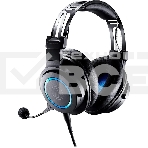 Наушники с микрофоном Audio-Technica ATH-G1 черный/синий 2м мониторные оголовье (80000808), фото9