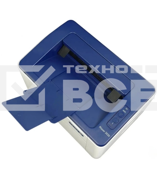Принтер лазерный Xerox Phaser 3020 (P3020BI#), A4, ч/б, печ. до 20 стр/мин., 1200 x 1200 dpi, USB, Wi-Fi