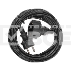 Удлинитель-шнур PROconnect ПВС 3х0,75 мм², 10 м, с/з, 6А, 1300 Вт, IP20, черный, фото5