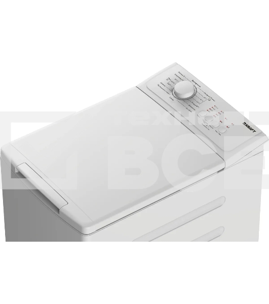 Стиральная машина Kraft KF-UME6201W белый, загрузка вертикальная 6 кг, 1000 об/мин., класс: А+++