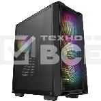 Компьютерный корпус Deepcool CC560 MESH V2 черный без БП ATX 8x120mm 5x140mm 1xUSB2.0 audio bott PSU, фото 1