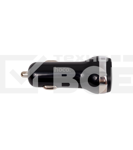 Автомобильная зарядка HOCO Z40 Superior, 2xUSB, 2.4A, черный