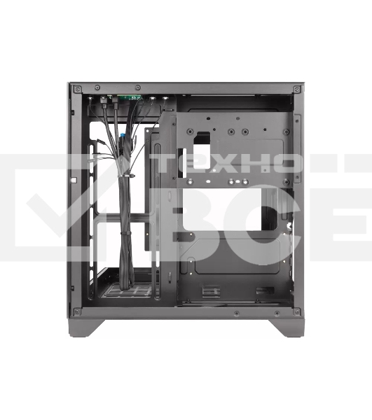Компьютерный корпус 1STPLAYER MEGAVIEW MV5-T Black / mATX / MV5-TP-BK