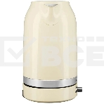 Чайник электрический KitchenAid 5KEK1701EAC кремовый, 1,7 л, 2400 Вт, фото4