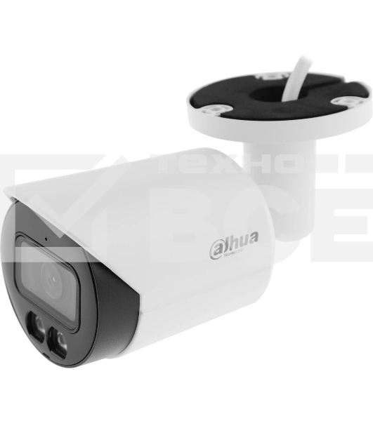 Видеокамера Dahua DH-IPC-HFW2449SP-S-IL-0360B уличная цилиндрическая IP-видеокамера 4Мп 1/2.7” CMOS объектив 3.6мм